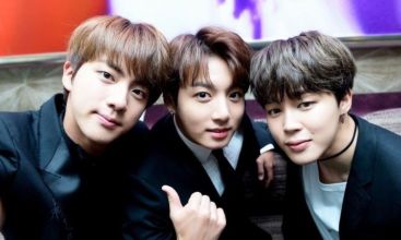 Jin, Jungkook y Jimin