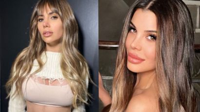 Romina Uhrig y Charlotte Caniggia