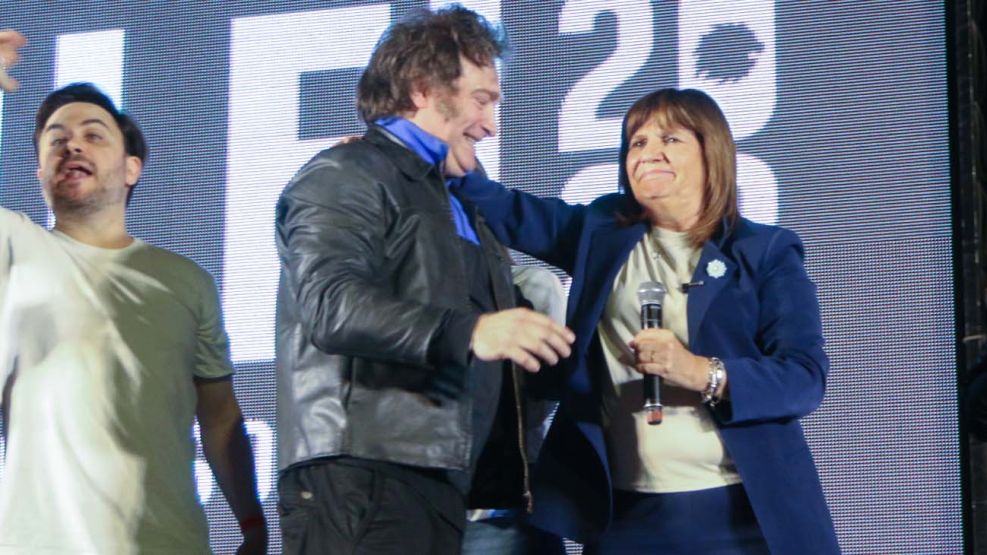 Javier Milei y Patricia Bullrich 20231202