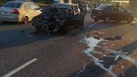 Choque múltiple en Panamericana