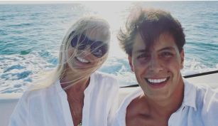 Máximo Menem y Cecilia Bolocco
