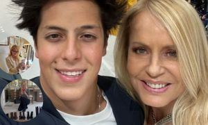 Cecilia Bolocco y Máximo Menem
