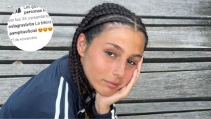 Delfina García Moritán subió una foto con la bikini tendencia del verano y su mamá le hizo un reclamo