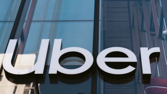 Uber Headquarters Ahead Of Earnings Figures 