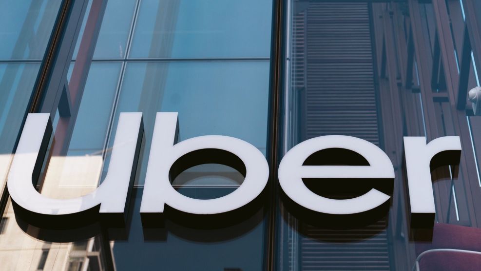 Uber Headquarters Ahead Of Earnings Figures 