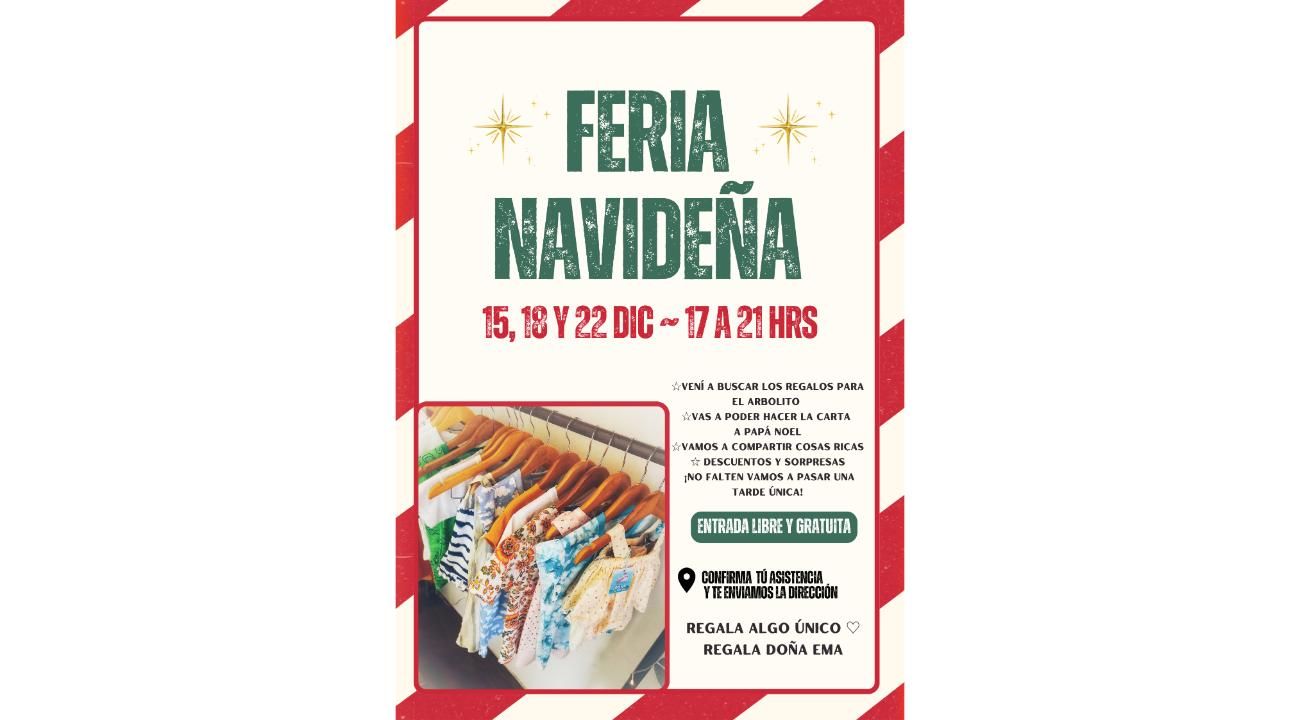 Celebra la Navidad con Doña Ema. Encuentra el regalo perfecto en nuestra feria navideña: Un evento imperdible para los amantes de la Navidad