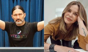 Daniel Agostini y Nazarena Vélez