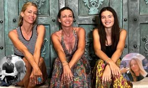 Gegé Neumann, Nicole Neumann y Helena Otamendi
