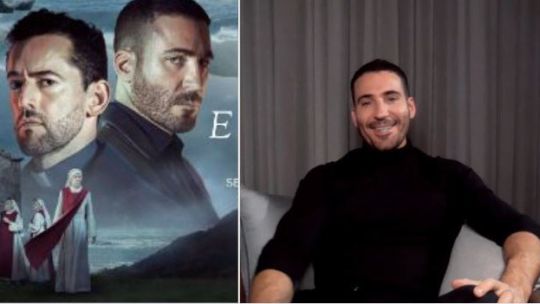 Miguel Ángel Silvestre: " Campanella es un capo porque lo lees y te gusta, pero cuando él lo dirige lo multiplica por dos"