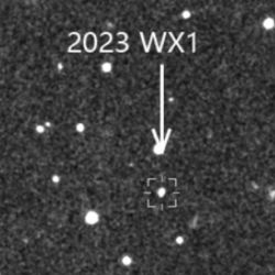 El 2023 WB2 y el 2023 WXI fueron detectados por el poderoso telescopio chino West.