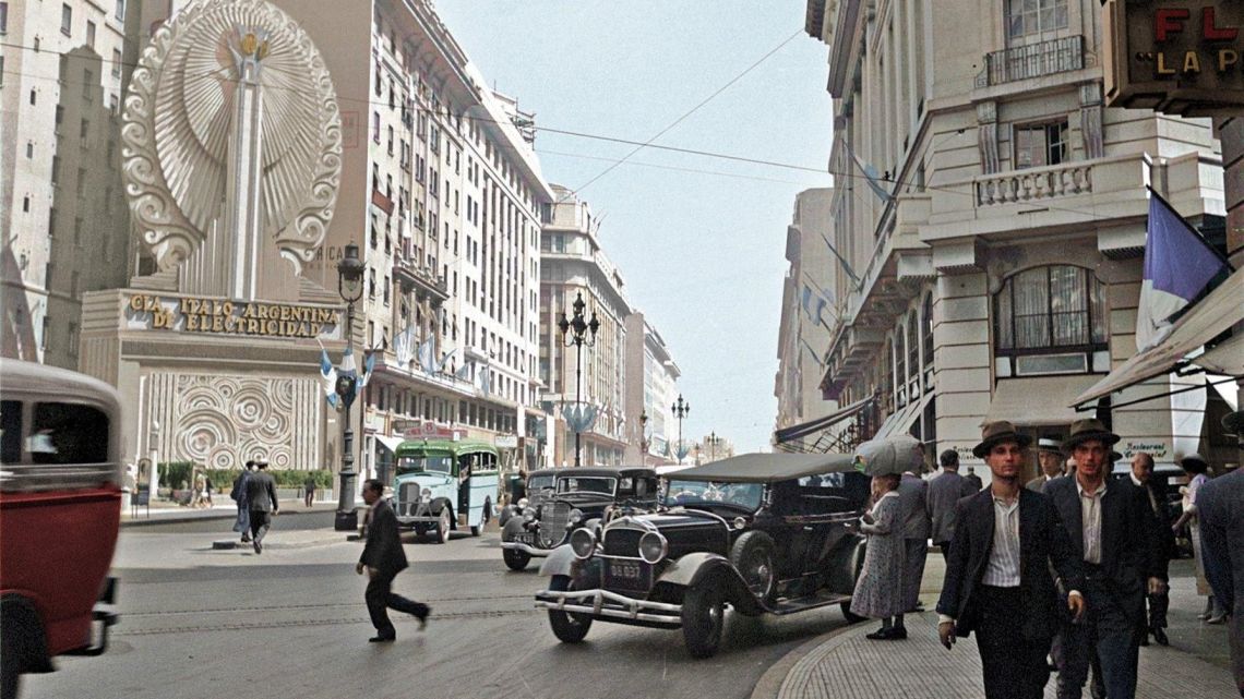 Buenos Aires in the 1920s.