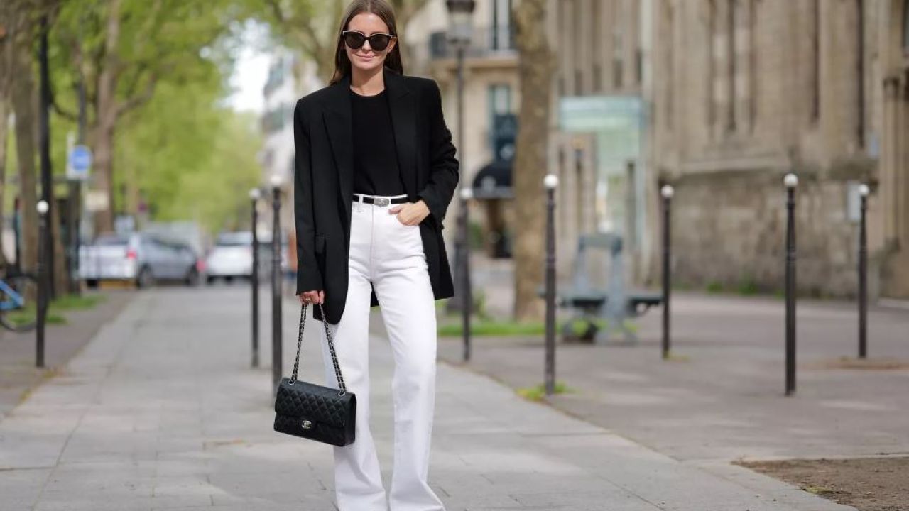 Pantalones blanco trendy: 6 elegantes conjuntos con jeans blancos para cada  ocasión