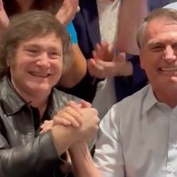 Javier Milei and Jair Bolsonaro meet in Buenos Aires ahead of the former's presidential inauguration.