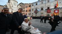 20231208 El Papa Francisco en un homenaje a la Virgen María