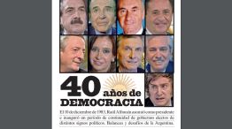 Especial de PERFIL: 40 Años de Democracia en la Argentina.