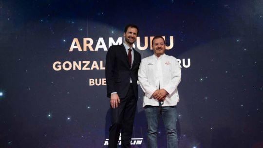 Gonzalo Aramburu, cuyo restaurante tiene dos estrellas