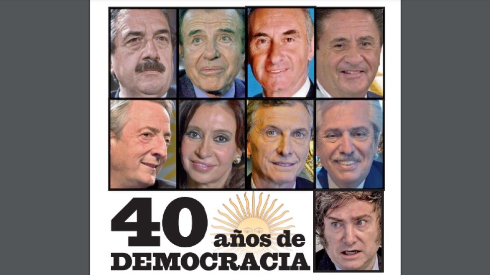Especial de PERFIL: 40 Años de Democracia en la Argentina.