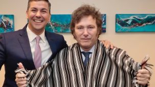 Milei y el presidente de Paraguay
