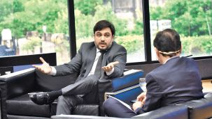 Ramiro Marra, en la entrevista con Jorge Fontevecchia.