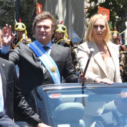 Asunción de Javier Milei como presidente de Argentina. | Foto:Pablo Cuarterolo, Federico De Bartolo, Ernesto Pagés y Sergio Piemonte.