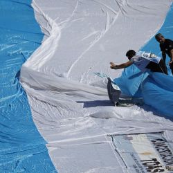Asunción de Javier Milei como presidente de Argentina. | Foto:LUIS ROBAYO / AFP