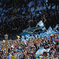 Asunción de Javier Milei como presidente de Argentina. | Foto:ALEJANDRO PAGNI / AFP