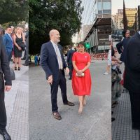 Claudio Avruj, Federico Sturzenegger, Adrián Menem y Eduardo Elsztain