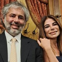 Fernando de Andreis, Inés Weinberg de Roca, Zulemita Menem y Adrián Menem