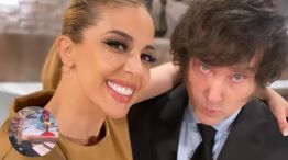 Virginia Gallardo y Javier Milei