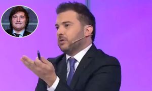 Diego Brancatelli y Javier Milei