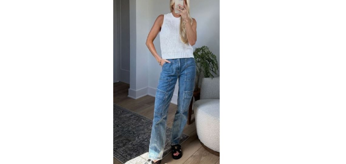 Jeans cargo: la última tendencia de mujer para el 2024