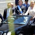 Javier Milei y el Mercedes-Benz CLK que eligió para su asunción