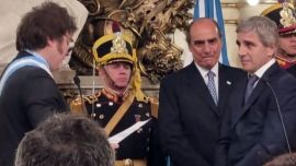 La jura de Luis Caputo