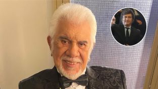 Raúl Lavié y Javier Milei