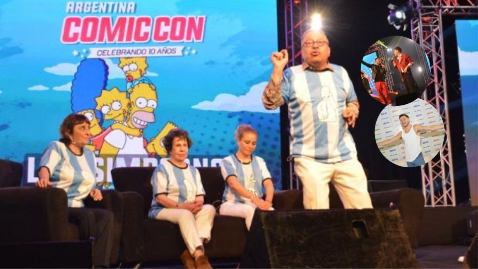 Las mejores fotos de la edición de Argentina Comic Con con Los Simpson y un reencuentro musical