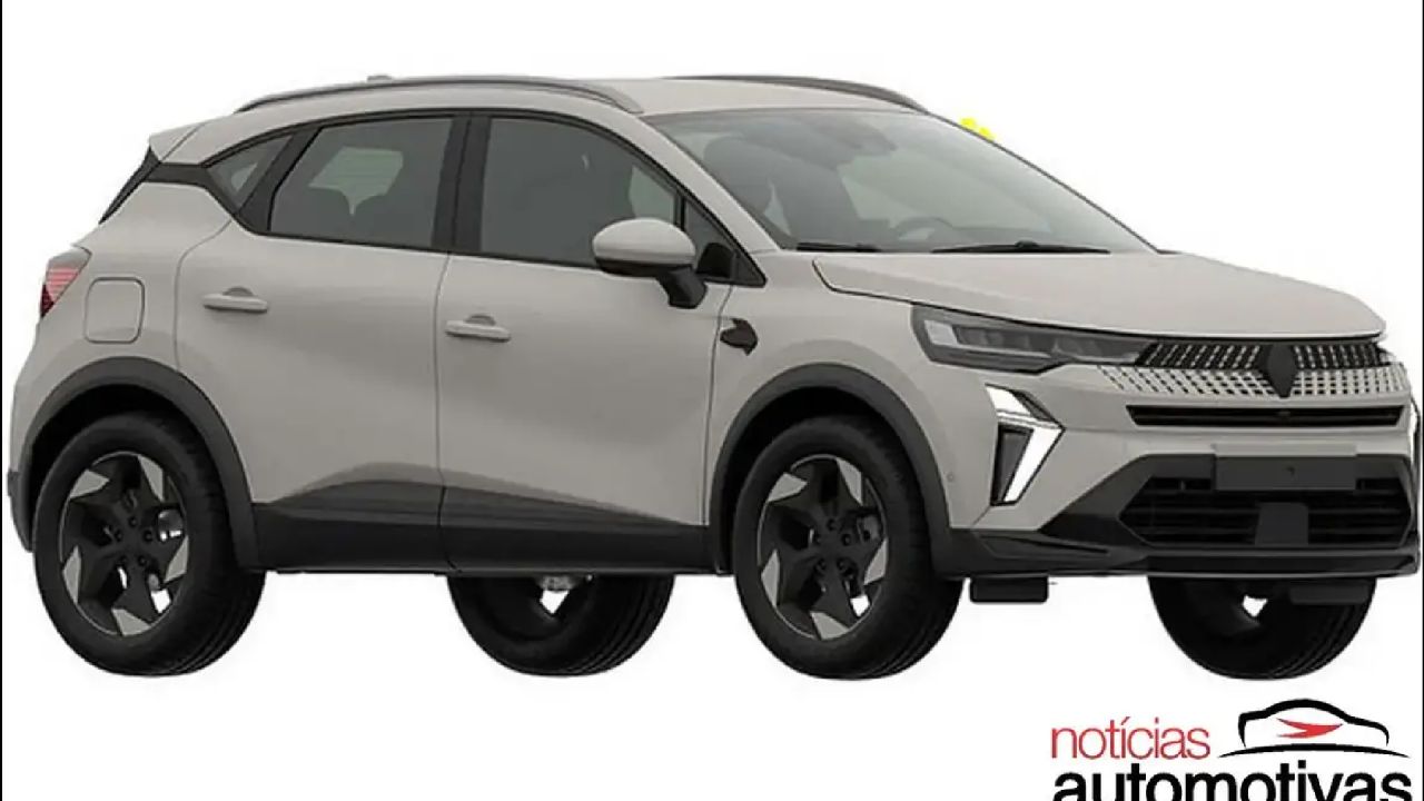 Se filtra el diseño del Renault Captur 2025 Parabrisas