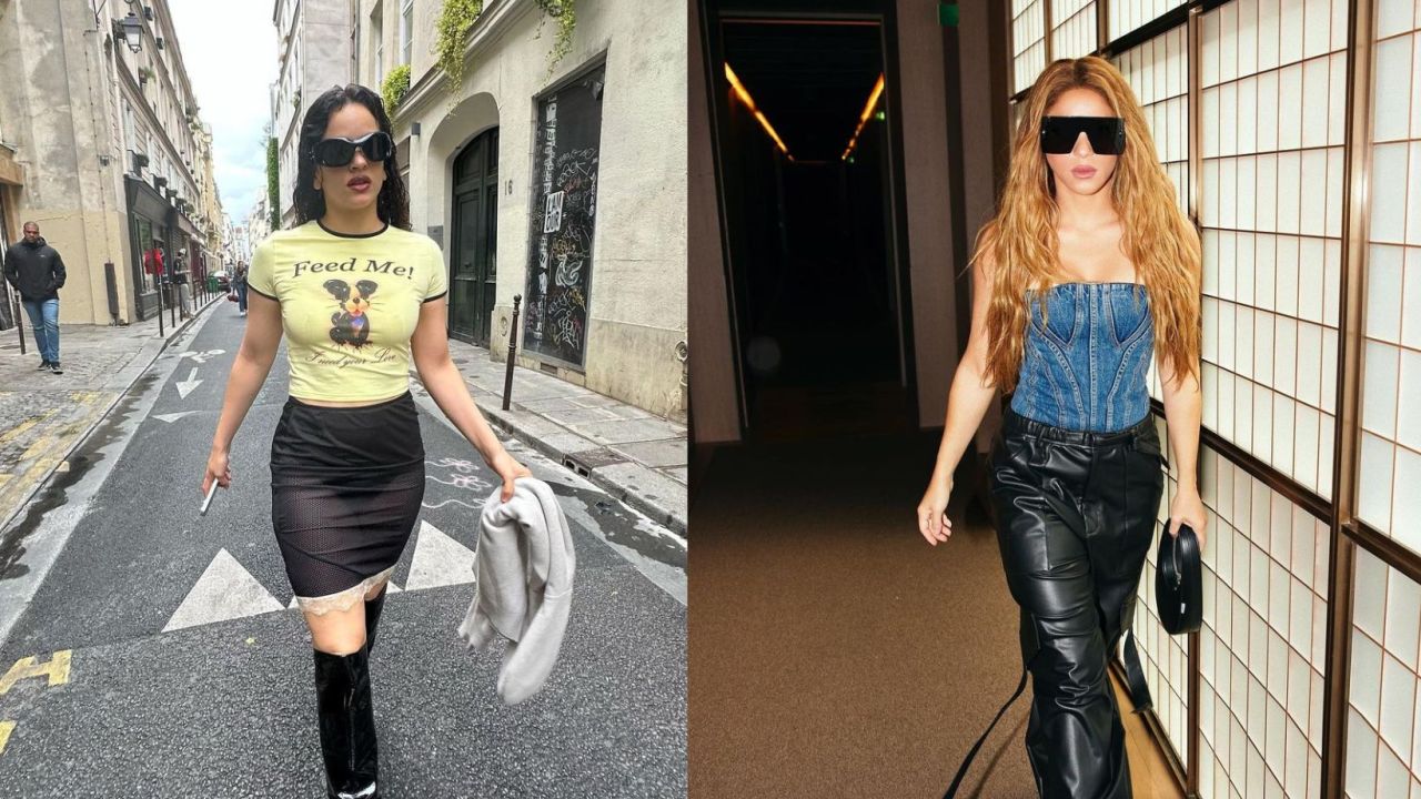 Shakira y Rosalía muestran los 4 modelos de lentes de sol que serán  tendencia en el verano 2024