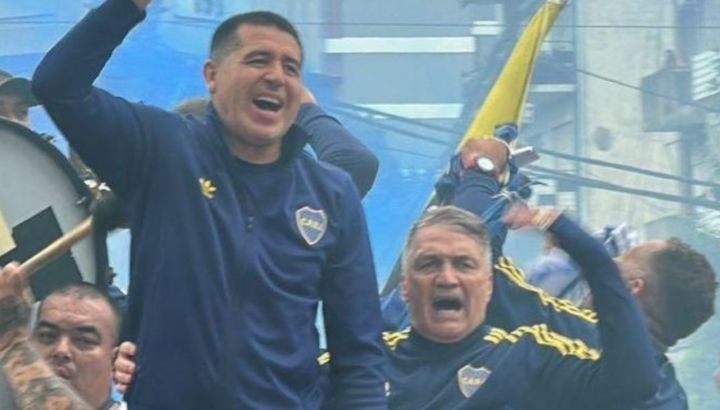 Blas Giunta Juan Román Riquelme Boca Juniors