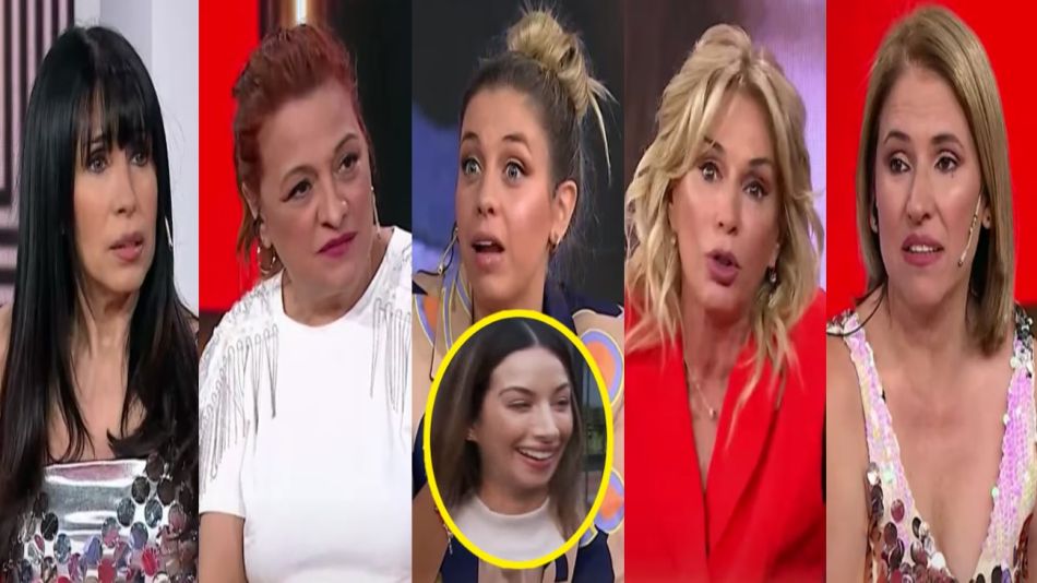 Marixa Balli, Marcela Feudale, Fernanda Iglesias, Maite Peñoñori, Estefi Berardi y Yanina Latorre