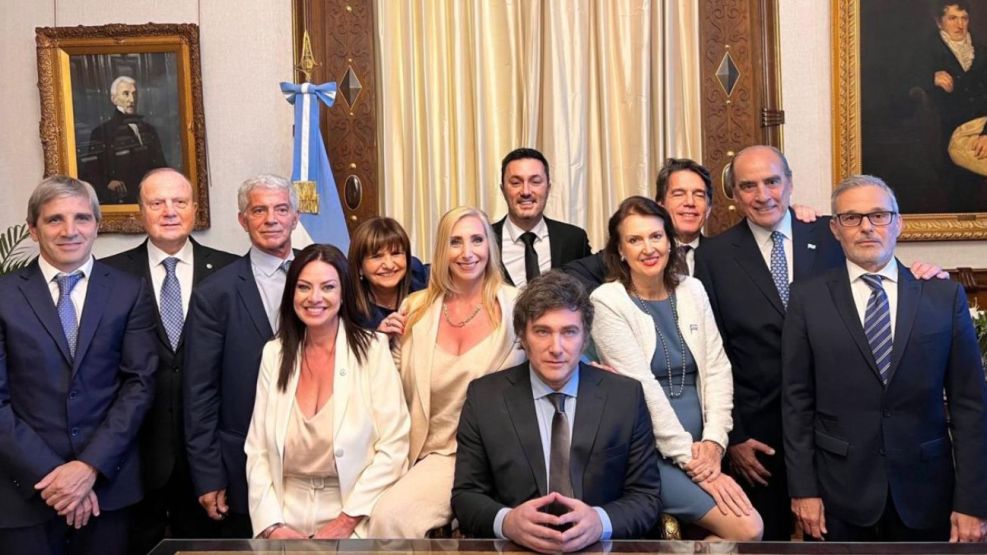 El gabinete electo de Javier Milei