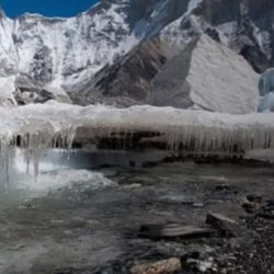 Los glaciares del Himalaya están en peligro.
