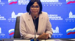Vice President Delcy Rodriguez Holds Press Conference 
