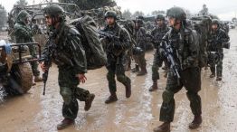 Soldados Israelíes ingresan en la Franja de Gaza 20231213