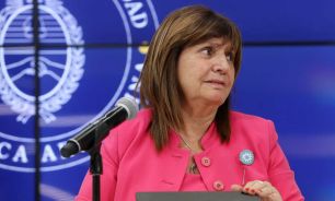 La ministra de seguridad, Patricia Bullrich 20231214