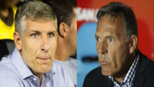 Martin Palermo y Miguel Russo 20231215