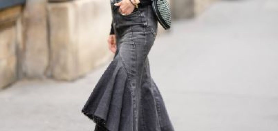 Maxifalda negra: el comodín de moda para todos los tipos de looks 