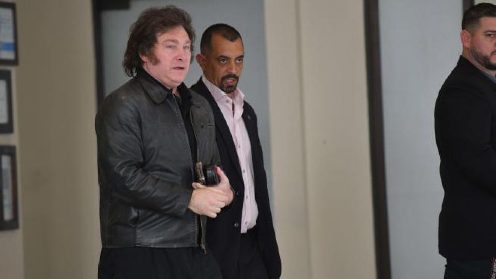 Milei viajó a Bahía Blanca, para atender la emergencia provocada por la tormenta en esa ciudad.