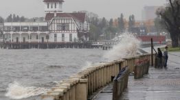 Rige un alerta por crecidas en el Río de La Plata y la costa atlántica