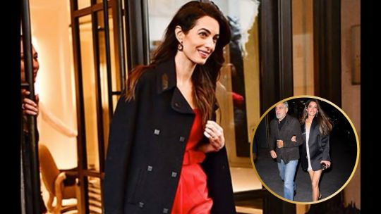 Boyfriend blazer: la prenda que Amal Clooney adaptó a su look de fiesta y podés convertir en un comodín de tu guardarropas