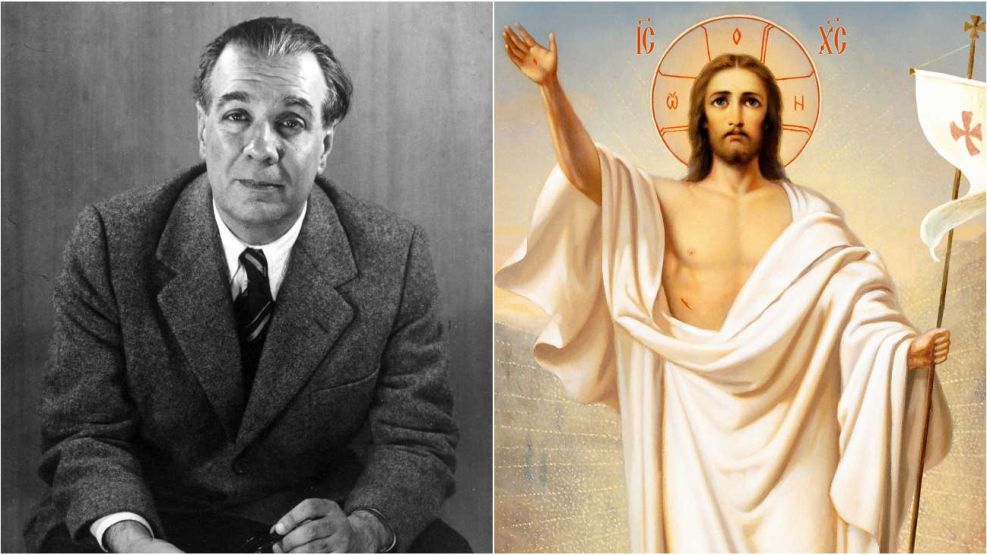 Jorge Luís Borges y Jesús